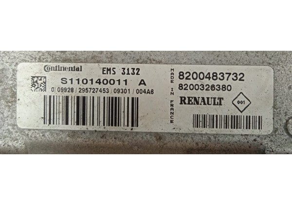 Комплект запалювання Renault Logan, Sandero, 1.4 8V, 8200483732, 8200326380, S110140011, 8201013757, U118522007
